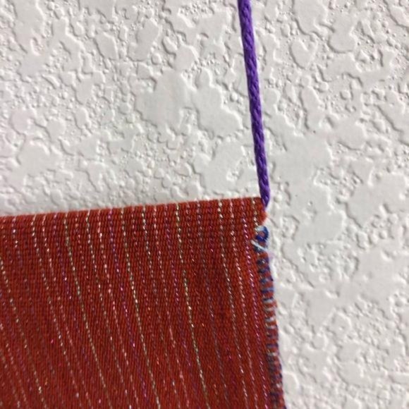 Mexican Handmade Embroidered Floral Cross Body Bag - Picture 5 of 8